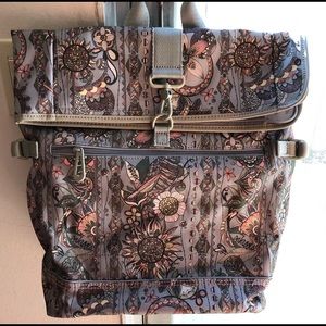 Sakroots ,New Large Size Backpack, Flower Design